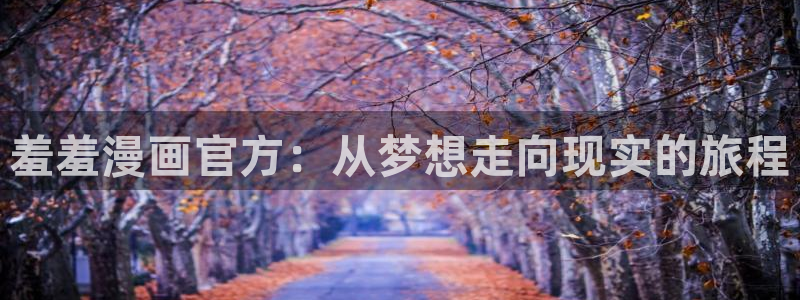 素描漫画漫蛙：羞羞漫画官方：从梦想走向现实的旅程
